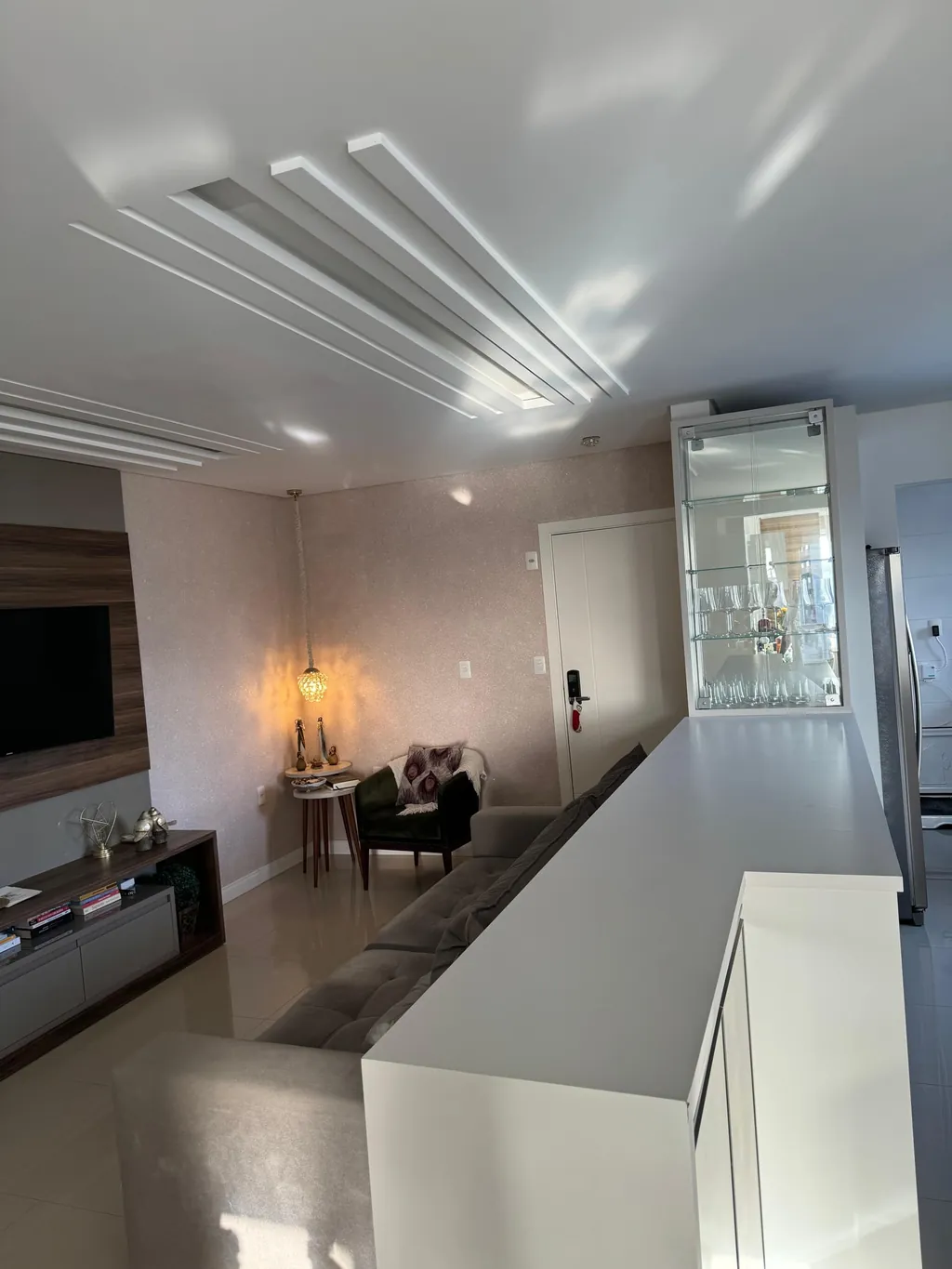 Sala de estar integrada